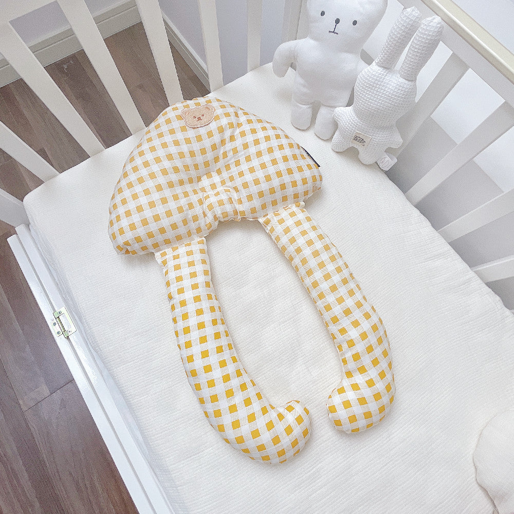 Baby Essentials Soft Cotton Sleep Pillow for Newborns & Infants