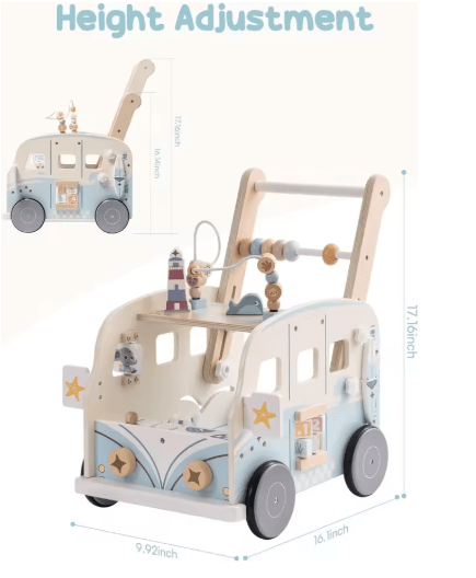 Multifunctional baby activity walker for toddlers 10 months and up