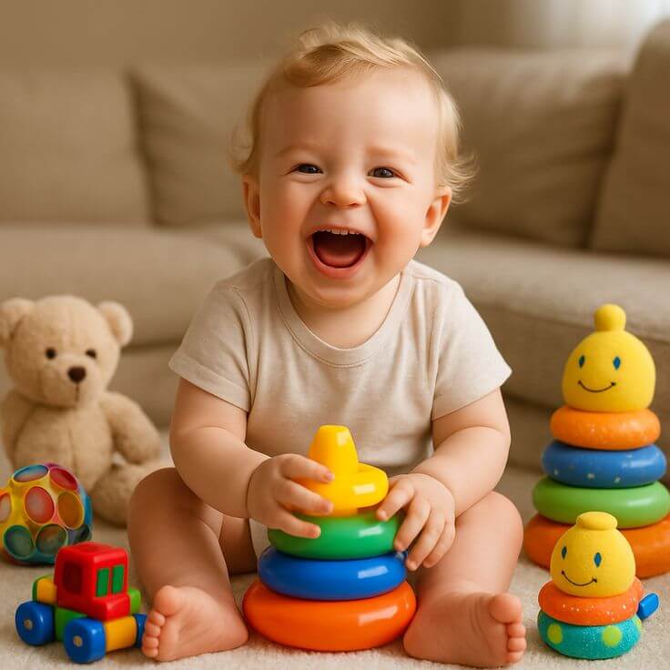 Educational and developmental toys for babies and toddlers to encourage creativity, motor skills, and fun learning.