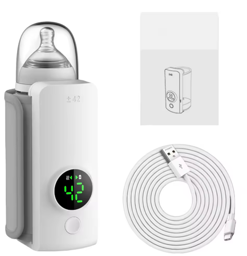 Travel bottle warmer lightweight compact design for baby feeding on the go