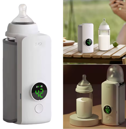 Portable Bottle Warmer rechargeable cordless travel-friendly for baby milk