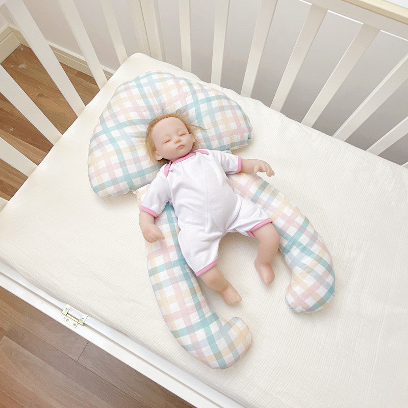 Baby Essentials Soft Cotton Sleep Pillow for Newborns & Infants