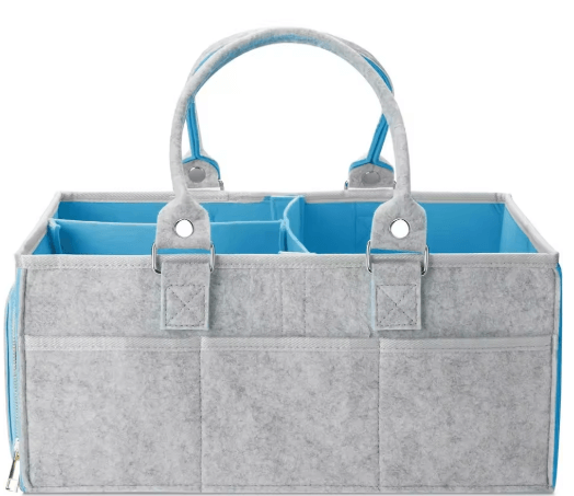 Baby Diaper Caddy Organizer – Portable Car & Nursery Bag