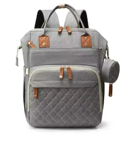 Oxford cloth baby care backpack with changing pad