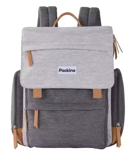 Insulated Sac Mommy Bag – Large Lightweight Diaper Backpack with Stroller Straps for Mom & Dad