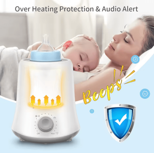 Kisdream fast heat bottle warmer for breast milk and baby food