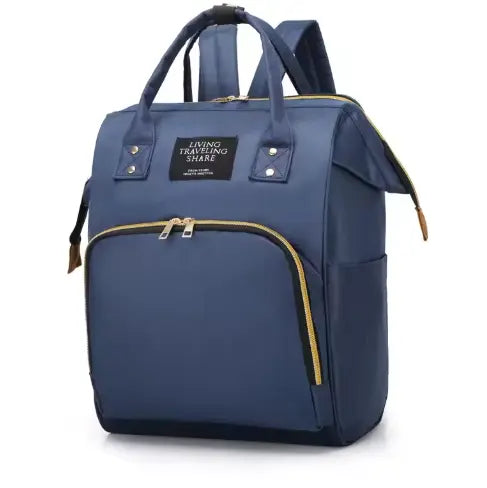 Fashionable diaper storage bag with insulation feature