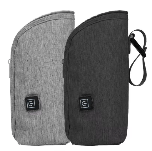 USB baby bottle warmer insulated milk bag for travel and car use