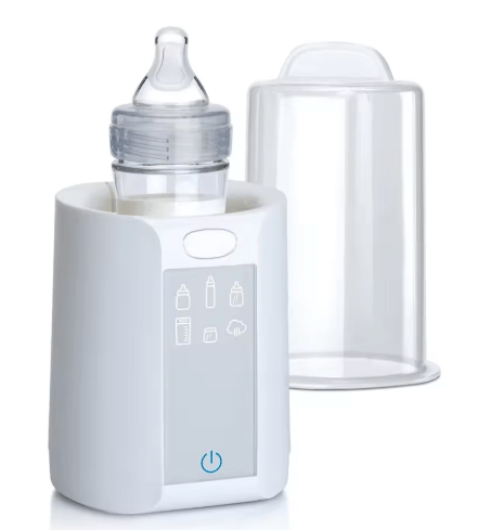 Digital baby bottle warmer and sterilizer with touchscreen control