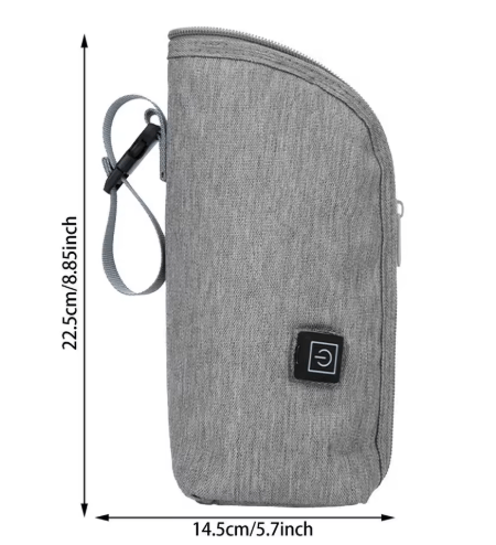 Portable breastmilk storage tote with 3-speed temperature control