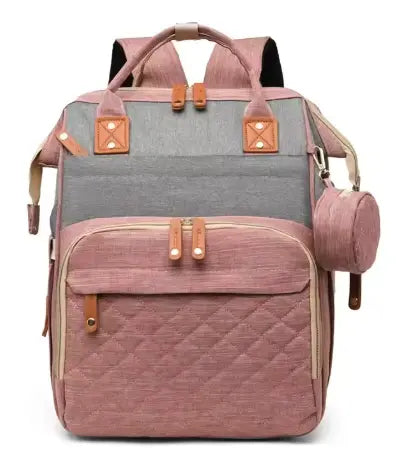 Large waterproof diaper backpack for moms and dads