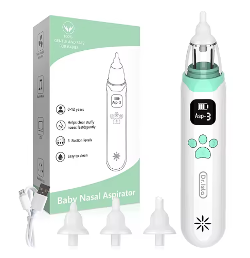 MAMIJOY Baby Nose Cleaner Electric Nasal Aspirator – Safe & Convenient Baby Essential
